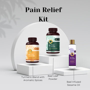 Pain Relief Kit - Soothe. Heal. Restore. Bilvam Jaganmaata Herbals Pvt. Ltd.