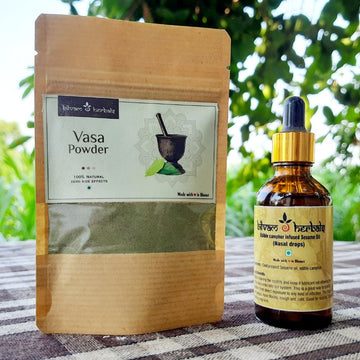 Respiratory Care Kit | Ayuvedic Powder and Sesame Oil | 100g