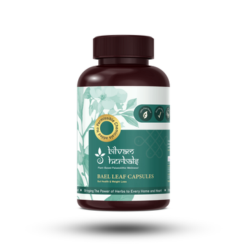 Bael Leaf Capsules - Ayurvedic Excellence for Gut Health & Weight Balance - Nourish, Heal & Restore with the Power of Bael - 120N
