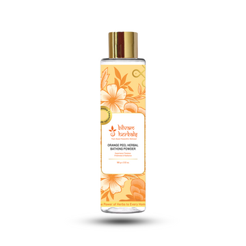 Orange Peel Herbal Bathing Powder - Experience Timeless Freshness & Radiance - 100 g e 3.53 oz.