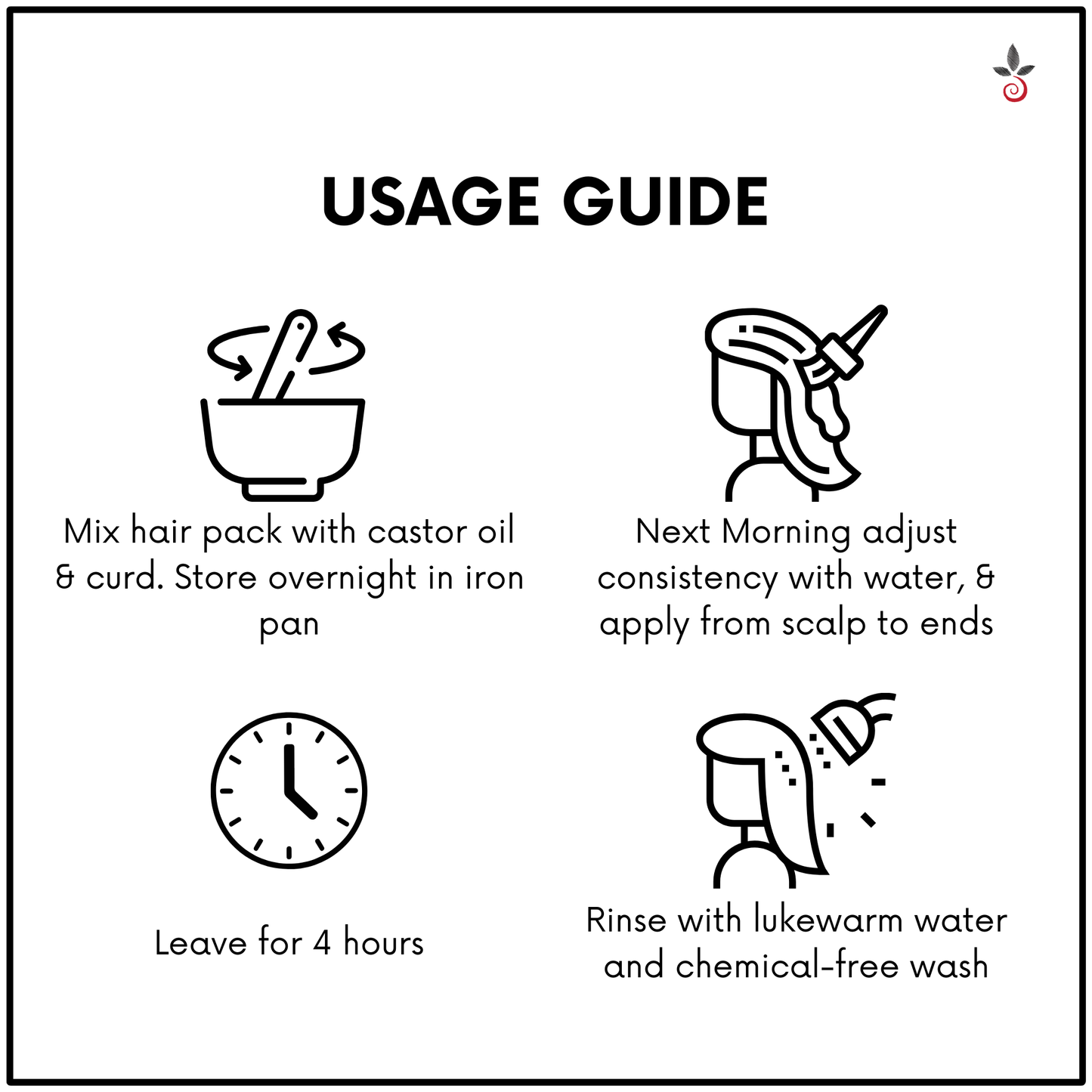 Herbal Hair Pack - Where Luxury Meets Healthy Hair - 100 g e 3.53 oz. Bilvam Herbals