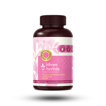 Tulasi Sitaphal Bael Capsules - Find Your Inner Calm, Naturally -  120N
