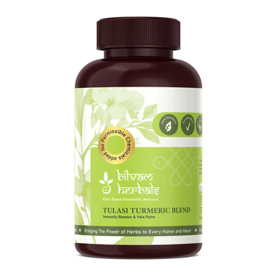 Tulasi Turmeric Blend - The Ancient Secret to Immunity &amp; Pain Relief - 100g e 3.53 oz.