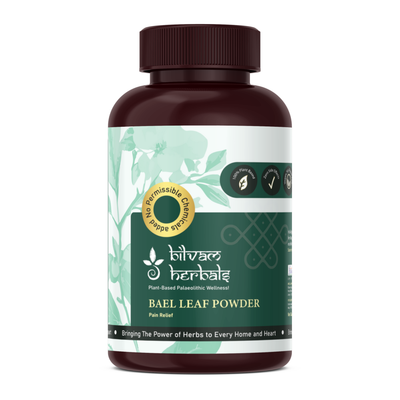 Bael Leaf Powder - A Sacred Ayurvedic Elixir for Gut Health & Holistic Healing - 100 g e 3.53 oz.