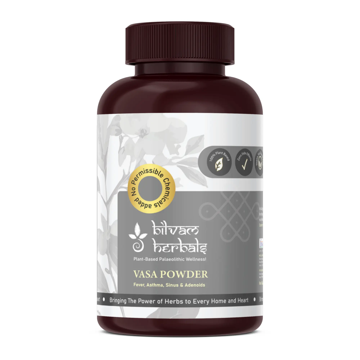 Vasa Powder - 100 g e 3.53 oz. Bilvam Herbals