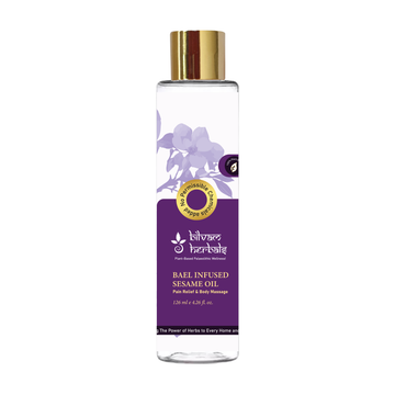 Bael Infused Sesame Oil - The Ancient Remedy for Modern Pains - 126 ml e 4.26 fl. oz.