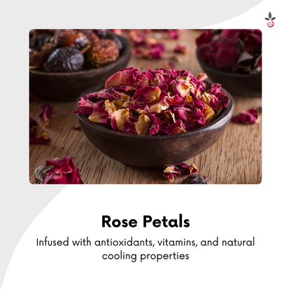 Rose Herbal Bathing Powder - Experience Silken Soft, Glowing Skin - 100 g e 3.53 oz. Bilvam Herbals