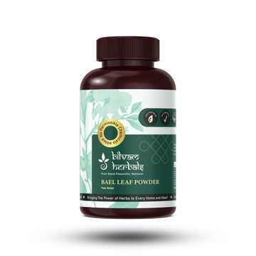 Bael Leaf Powder - A Sacred Ayurvedic Elixir for Gut Health & Holistic Healing - 100 g e 3.53 oz.