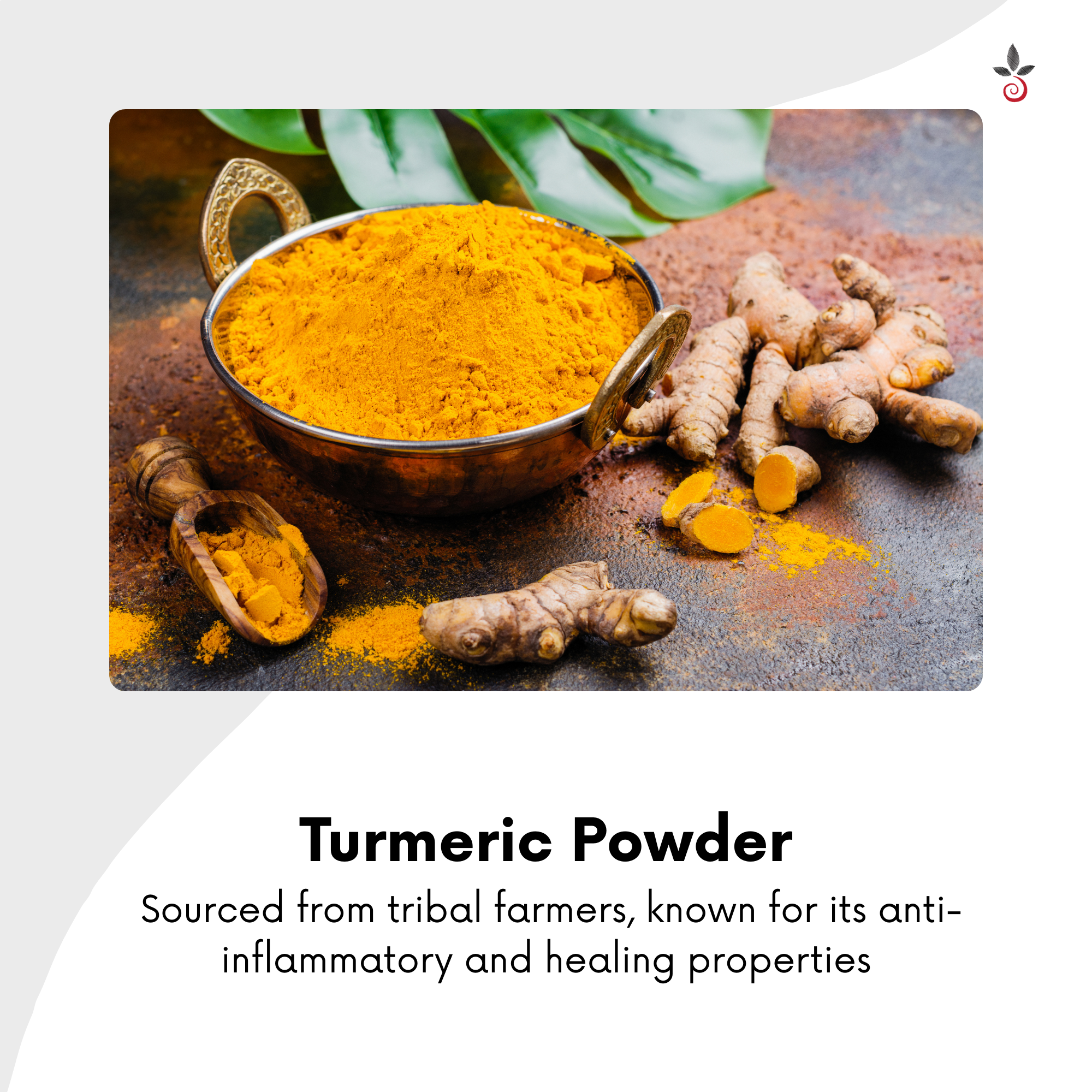 Amla Turmeric Blend - 100 g e 3.53 oz. Bilvam Herbals