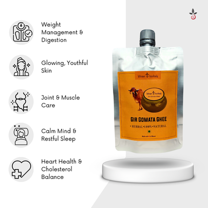 Gir Gomata Ghee – The Purest Essence of Wellness and Tradition Bilvam Herbals