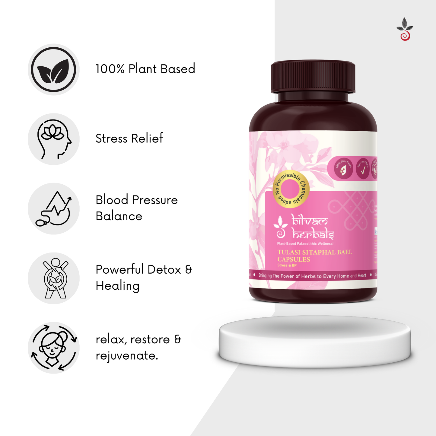Blood Pressure Kit - Your Heart. Your Peace. Your Well-being. Bilvam Jaganmaata Herbals Pvt. Ltd.