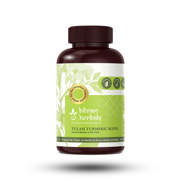 Tulasi Turmeric Blend - The Ancient Secret to Immunity & Pain Relief - 100 g e 3.53 oz.