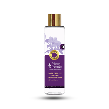 Bael Infused Sesame Oil - The Ancient Remedy for Modern Pains - 126 ml e 4.26 fl. oz.