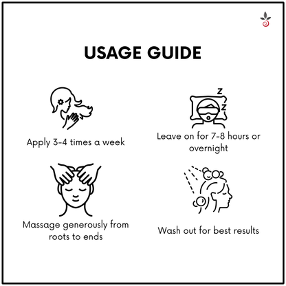 Herbal Hair Oil - Exquisite Nourishment for Timeless Hair - 120 ml e 4.06 fl. oz. Bilvam Jaganmaata Herbals Pvt. Ltd.