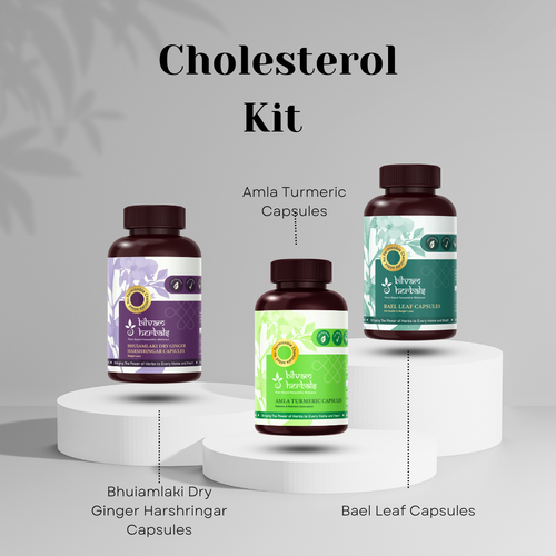 Cholesterol Kit - Master Your Heart Health with the Power of Ayurveda Bilvam Jaganmaata Herbals Pvt. Ltd.