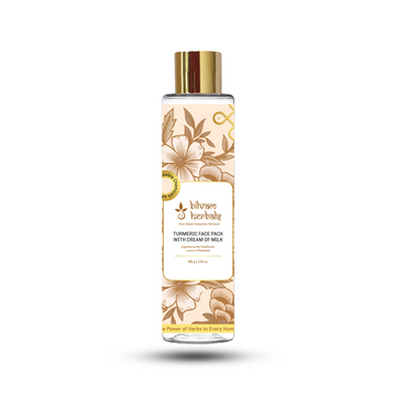 Turmeric Face Pack with Cream of Milk - The Timeless Secret to Glowing, Youthful Skin - 100 g e 3.53 oz.