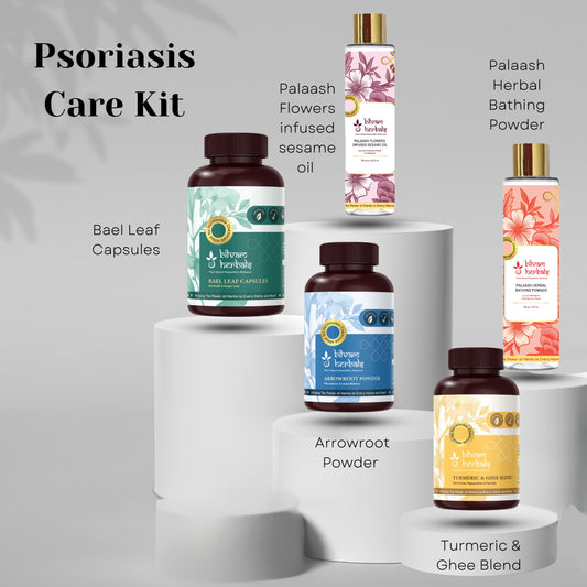 Psoriasis Care Kit Bilvam Jaganmaata Herbals Pvt. Ltd.
