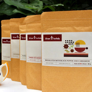 Herbal Tea Blends Combo | 4 Organic Tea Blends | 50g Each