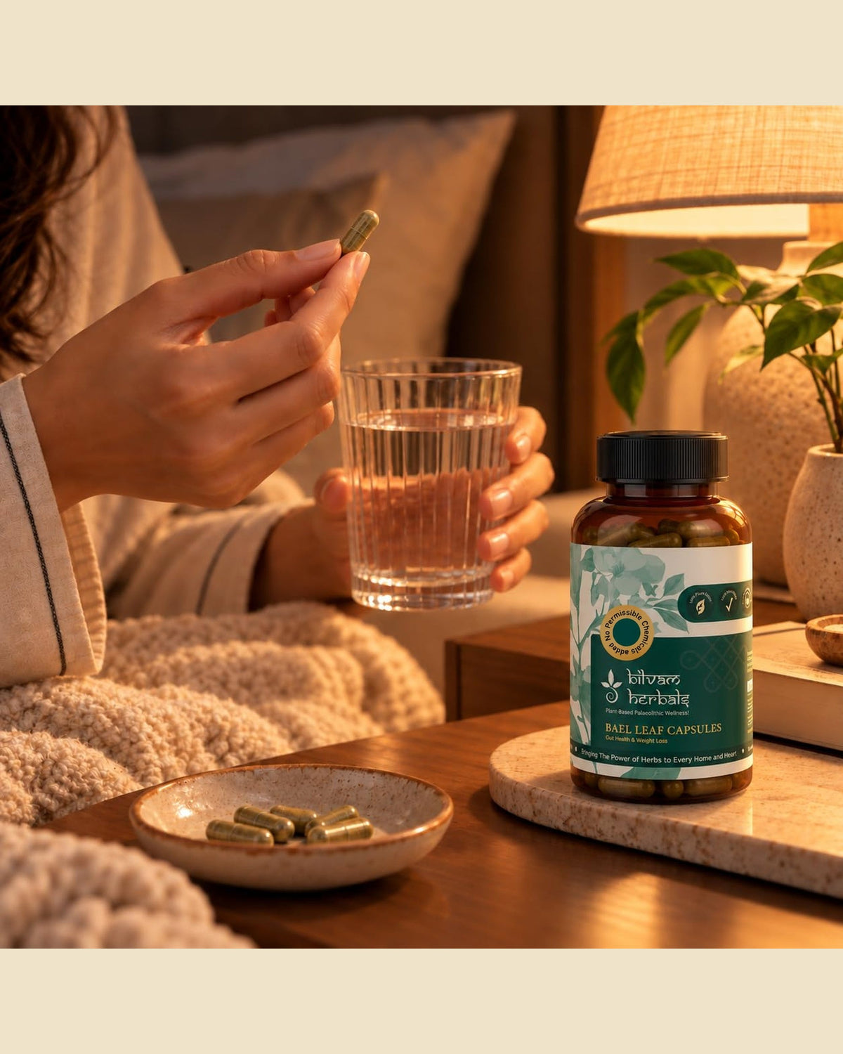 Bael Leaf Capsules – 120 Capsules Bilvam Herbals