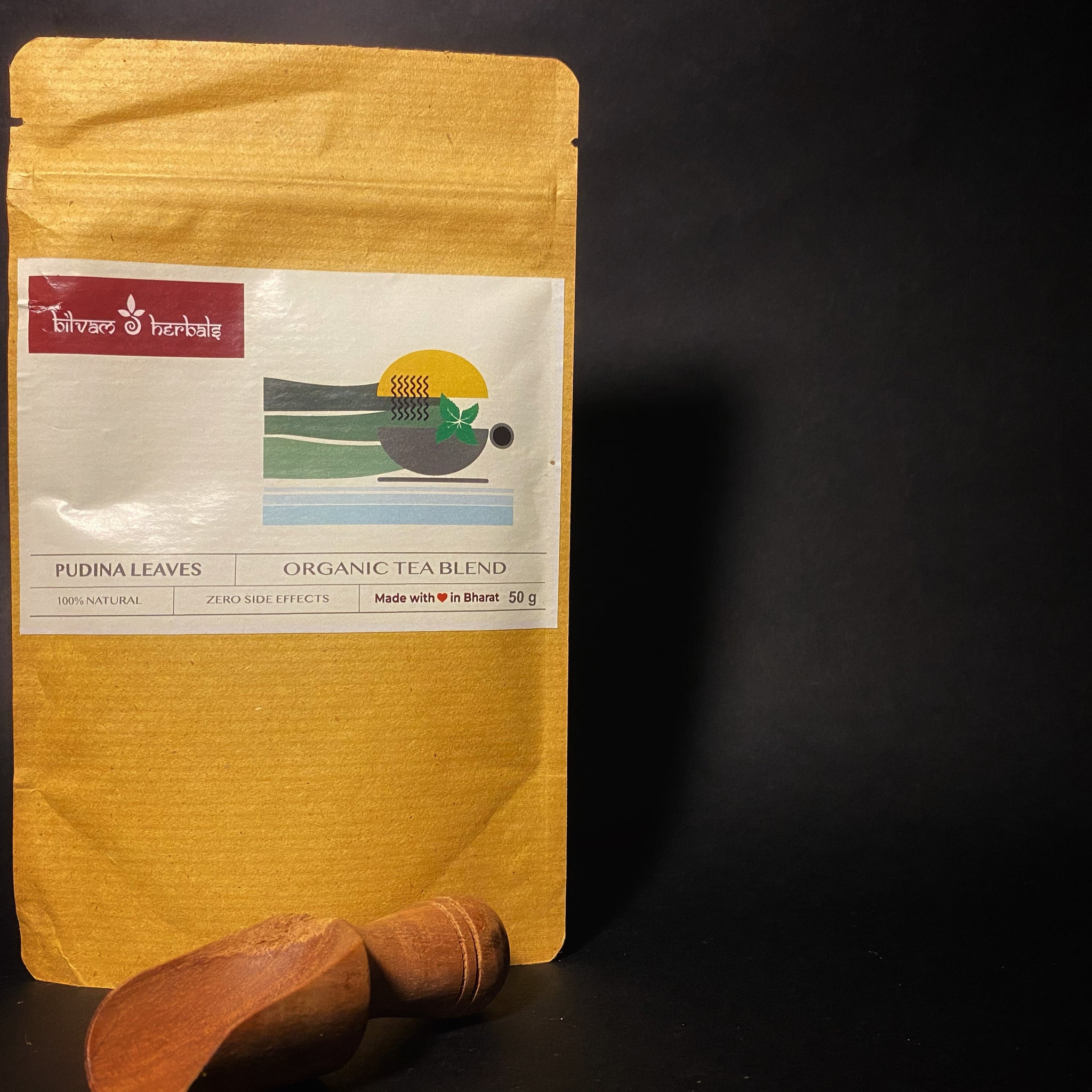 Tea blend  with Pudina leaves