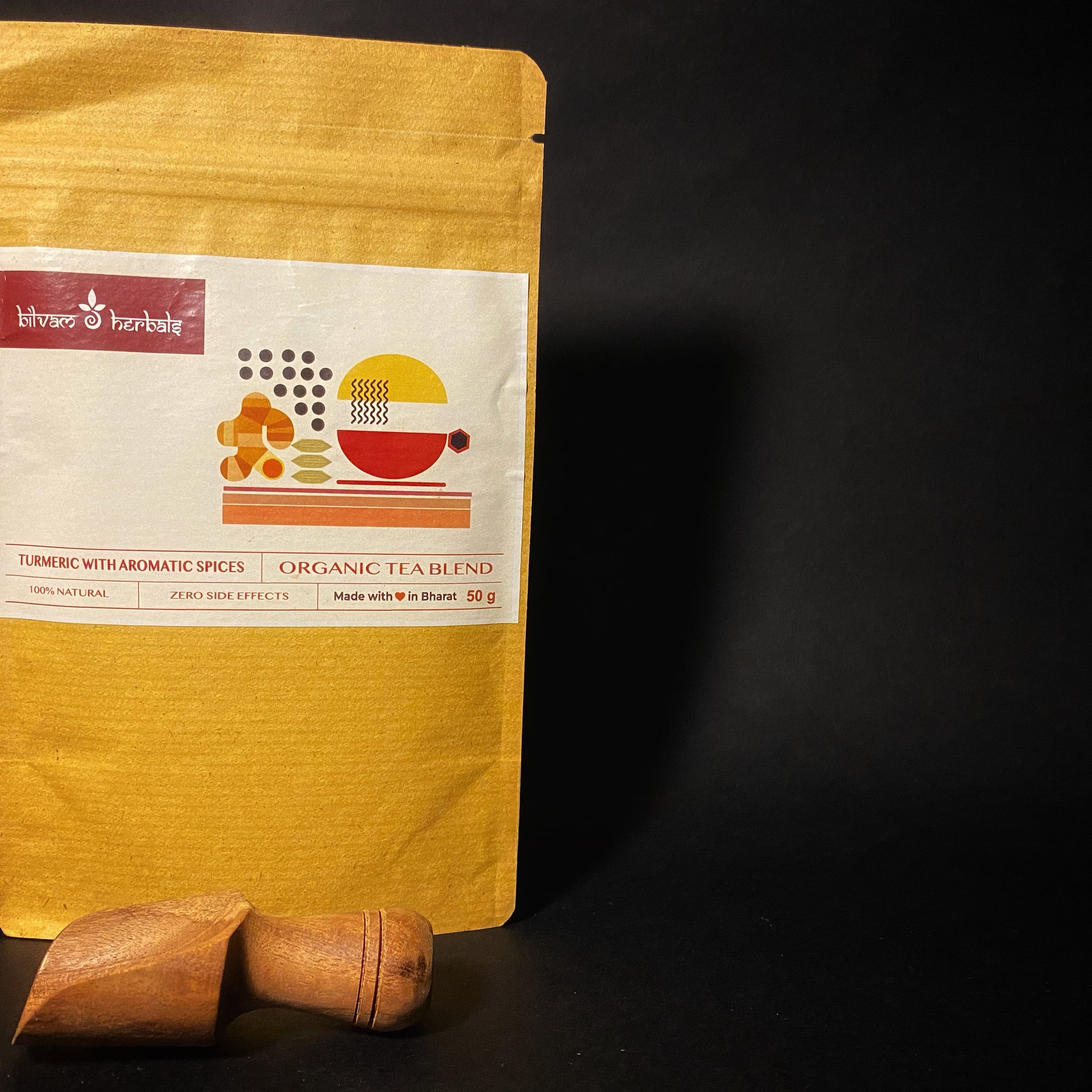 Tea blend with turmeric and Aromatic  spices