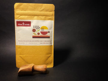 Masala Tea with Black Pepper and Cardamom