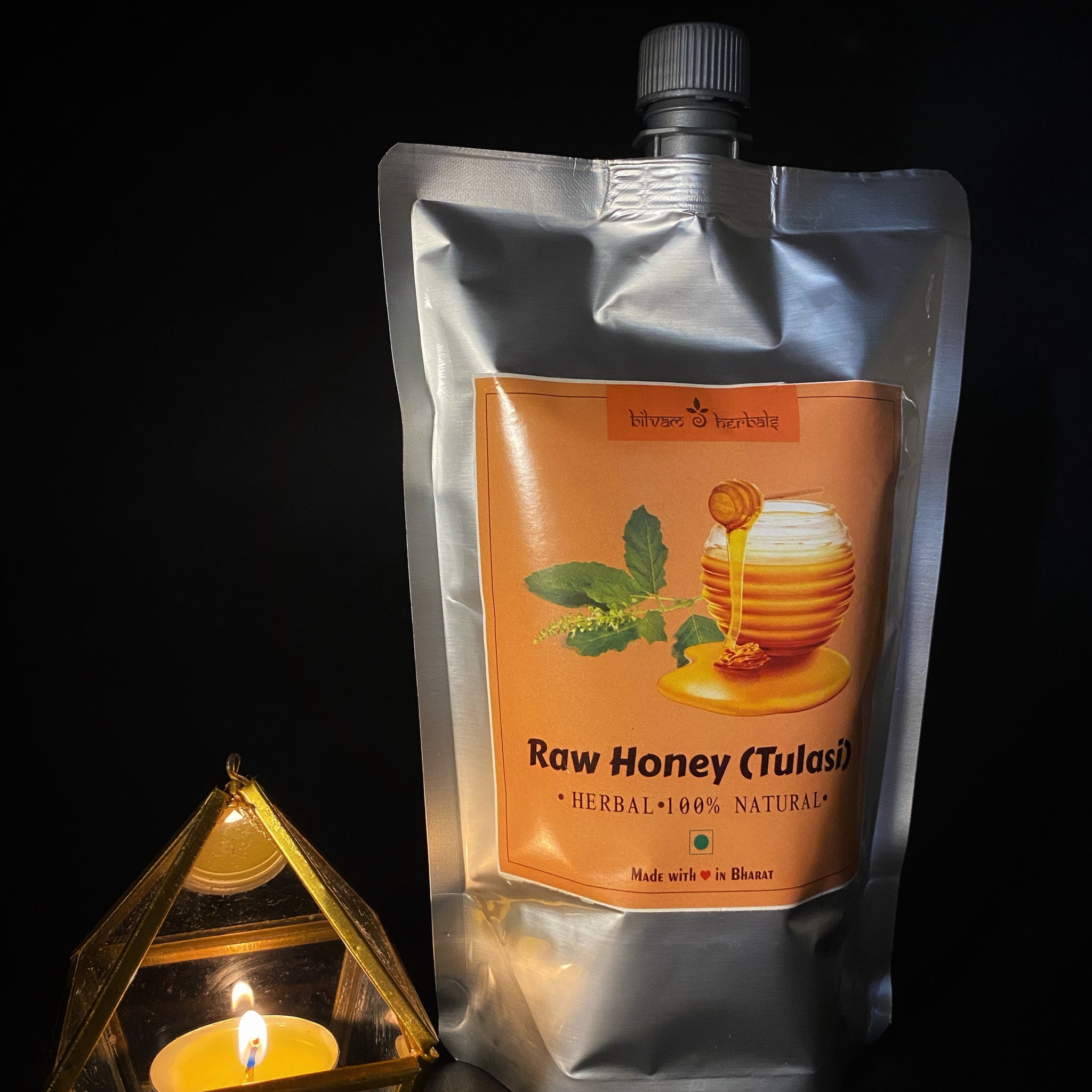 Raw & Unprocessed Tulasi Honey