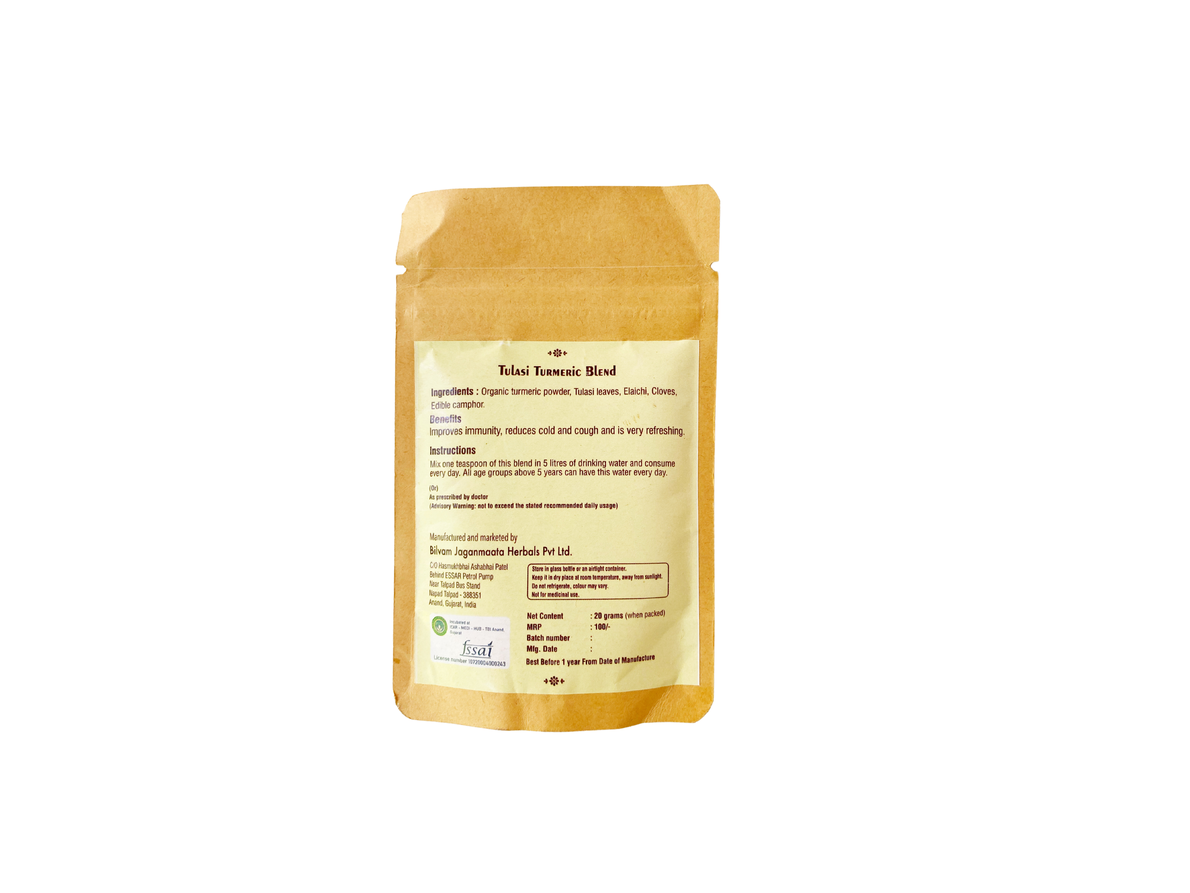 Tulasi Turmeric Blend